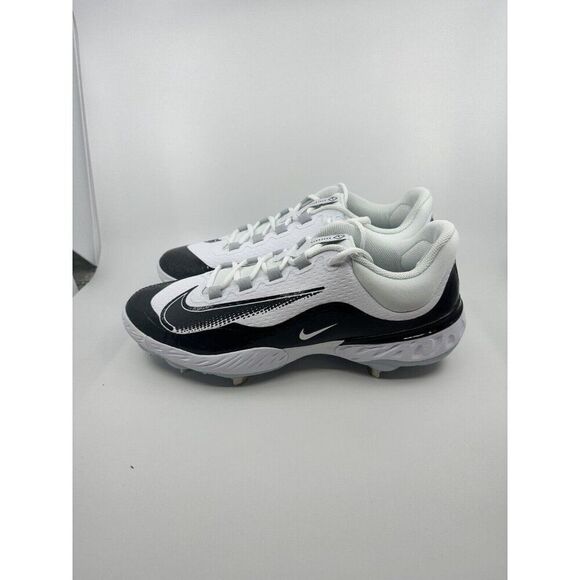 Nike Alpha Huarache Elite 4 Low Metal Baseball Cleats FD2745-101 Mens Size 13 - Picture 2 of 6